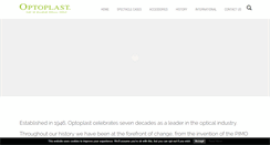 Desktop Screenshot of optoplast.com